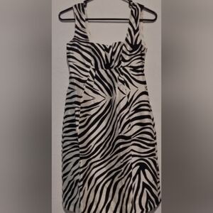 Club Monaco zebra print dress